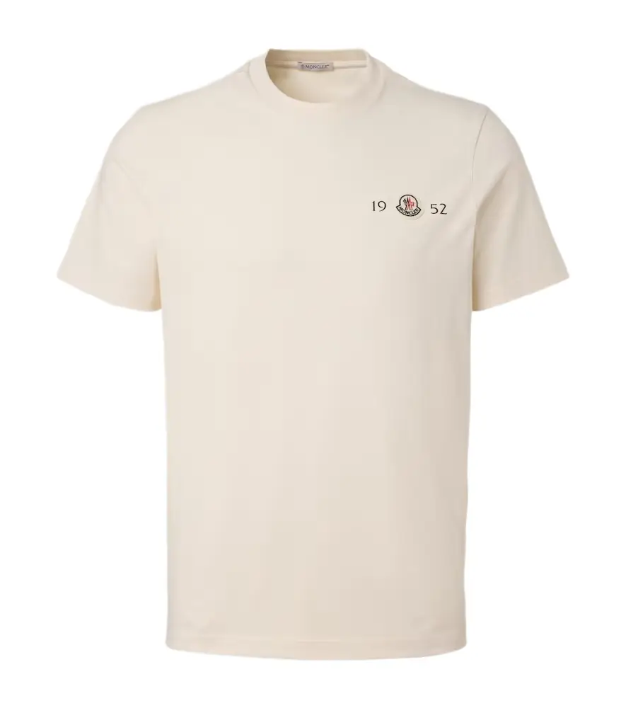 Moncler Cotton-blend jersey T-shirt