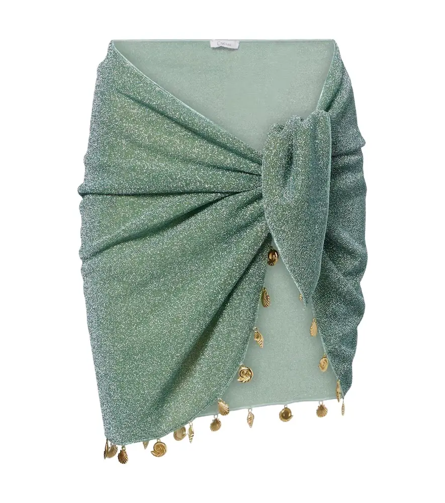 Oseree Oséree Lumière embellished beach cover-up