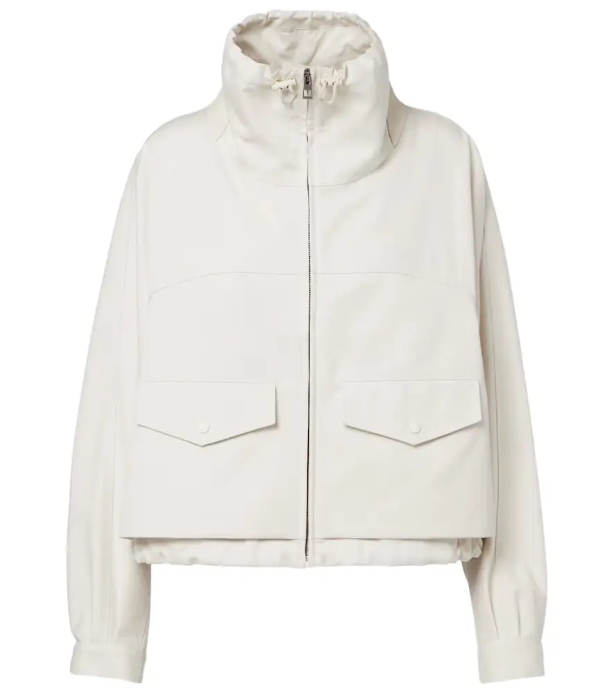 Loewe Cotton and silk gabardine jacket