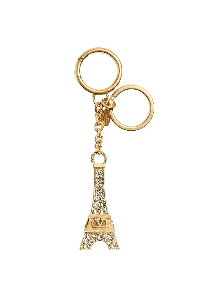 Valentino Garavani Women's Chez Bag Charm with Key Ring - Antique Brass