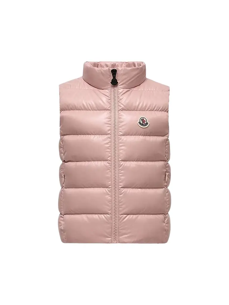 Moncler Little Girl's & Girl's Ghany Puffer Vest - Pink - Women's Clothing