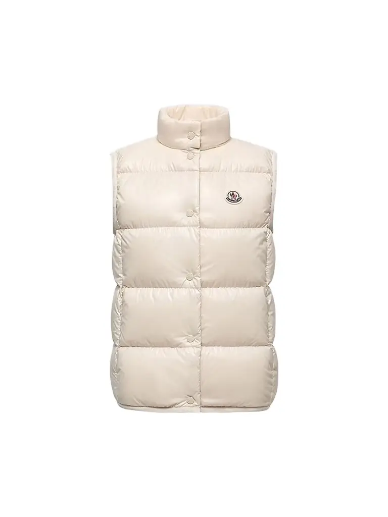 Moncler Women's Badia Puffer Vest - White