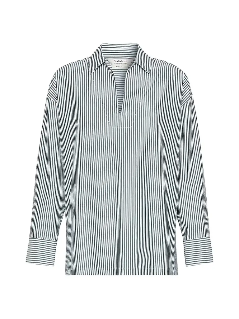 Max Mara Women's Cotton Poplin Blouse - Dark Green