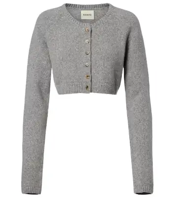 Khaite Steph cropped cashmere cardigan - Women's Clothing