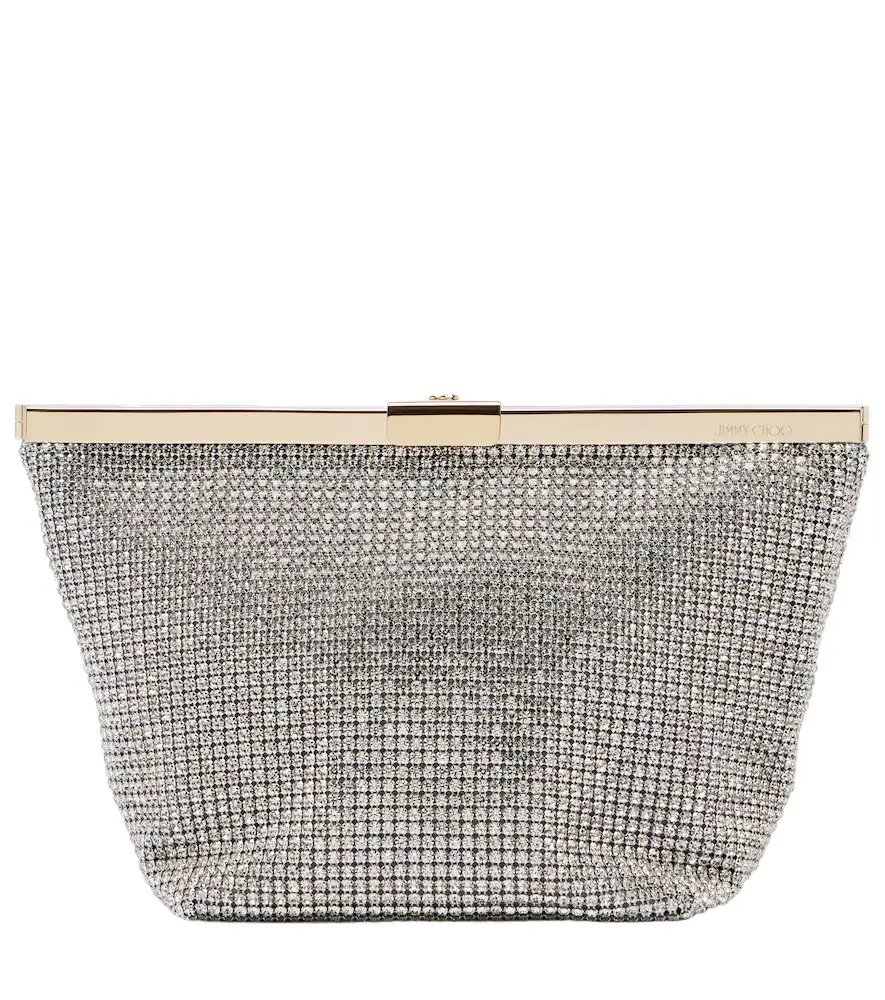 Jimmy Choo Ganache embellished clutch