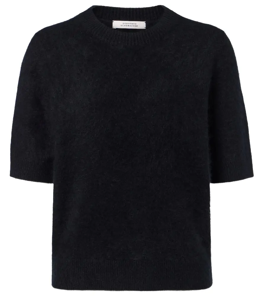 Dorothee Schumacher Fluffy Statements wool and cashmere sweater
