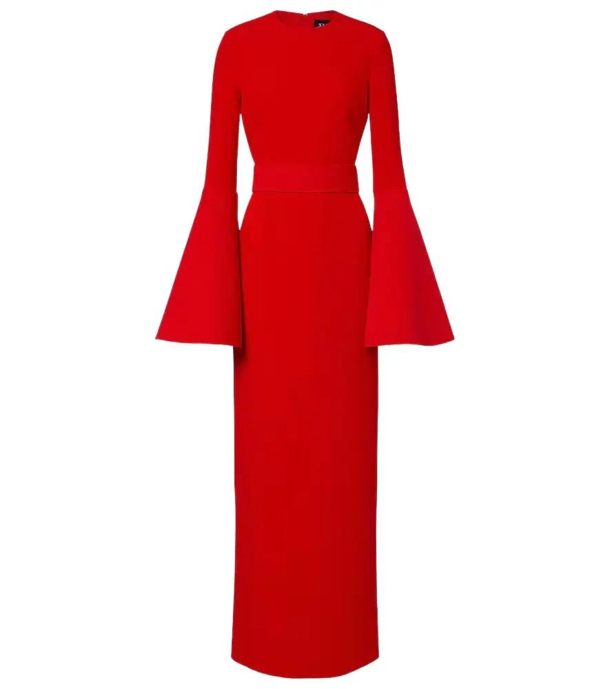 Solace London Theia belted gown