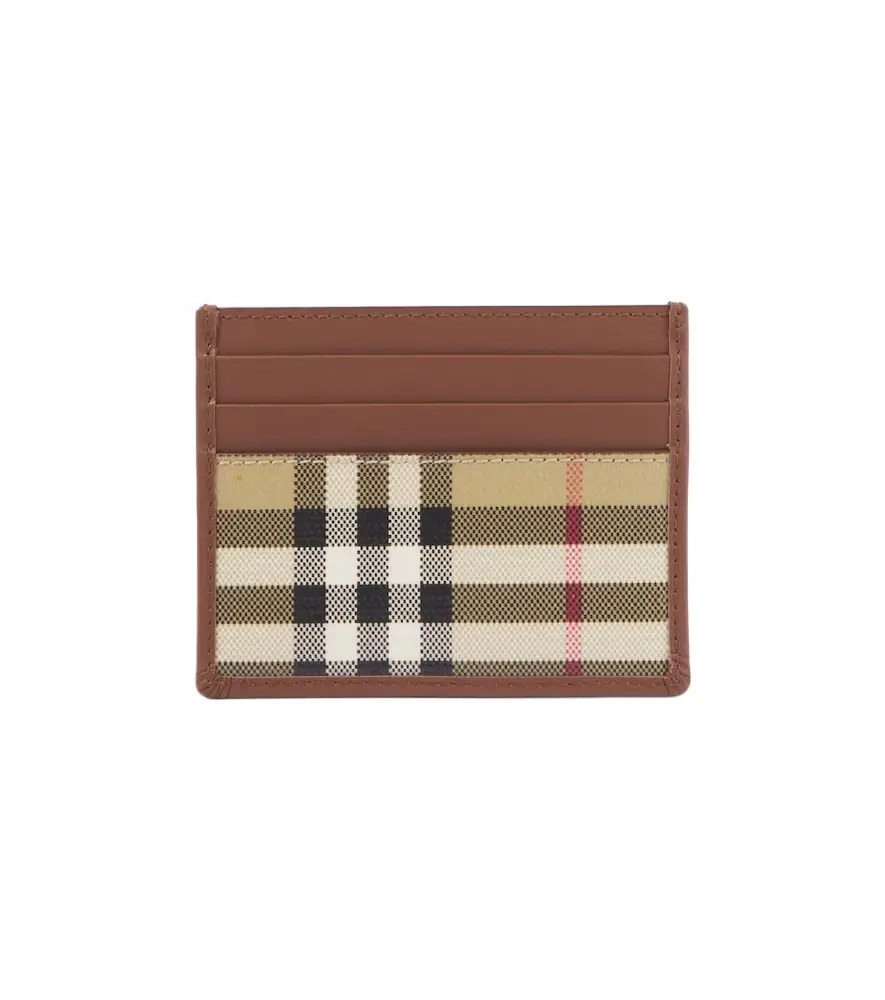 Burberry Check canvas card holder - Women's Accessories