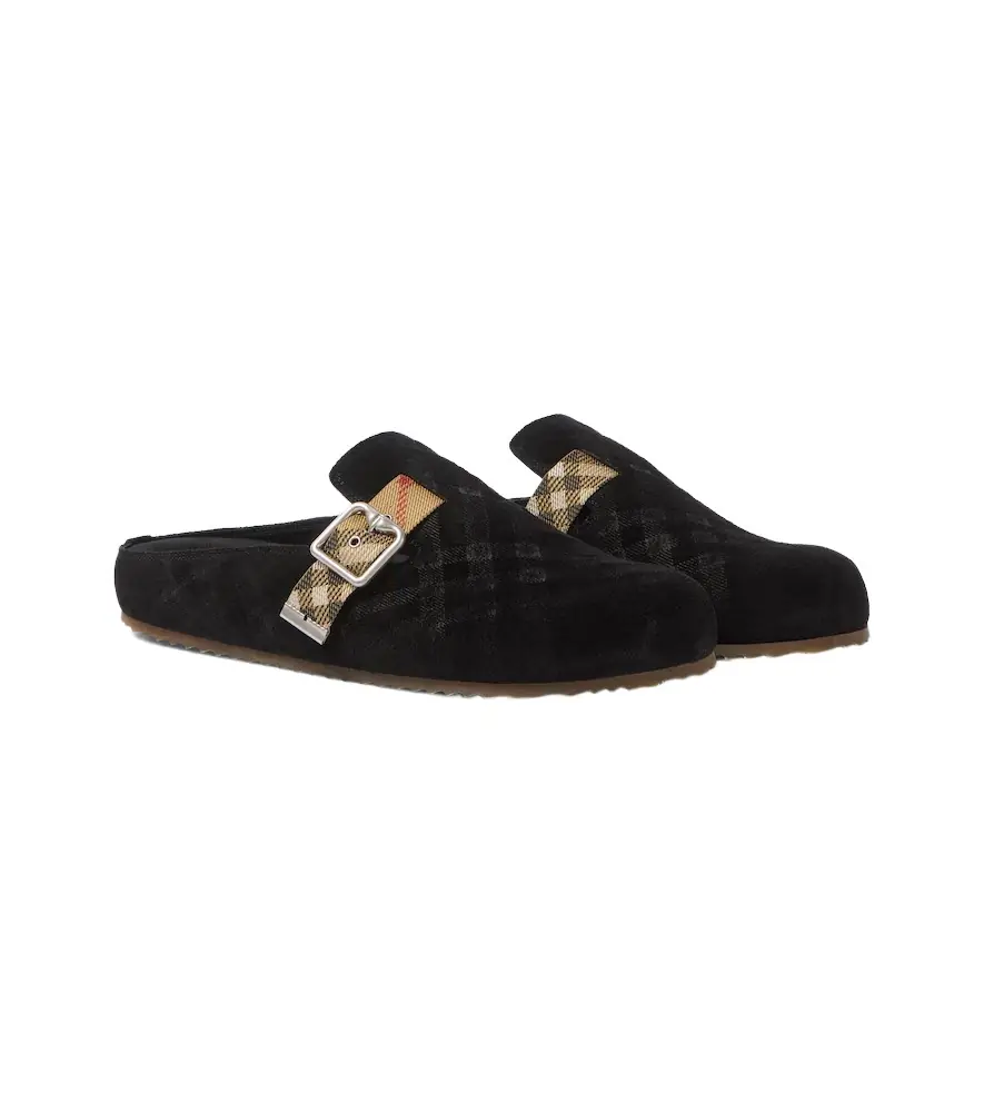 Burberry Urchin suede clogs - Women's Shoes