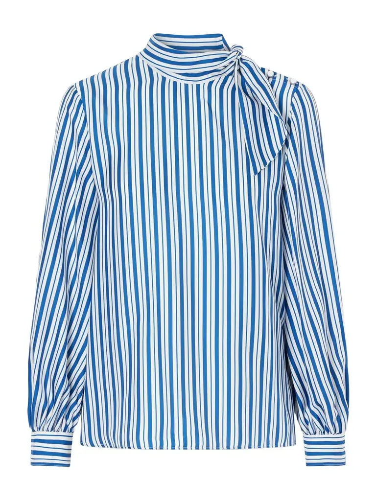 Max Mara Striped Silk Shirt