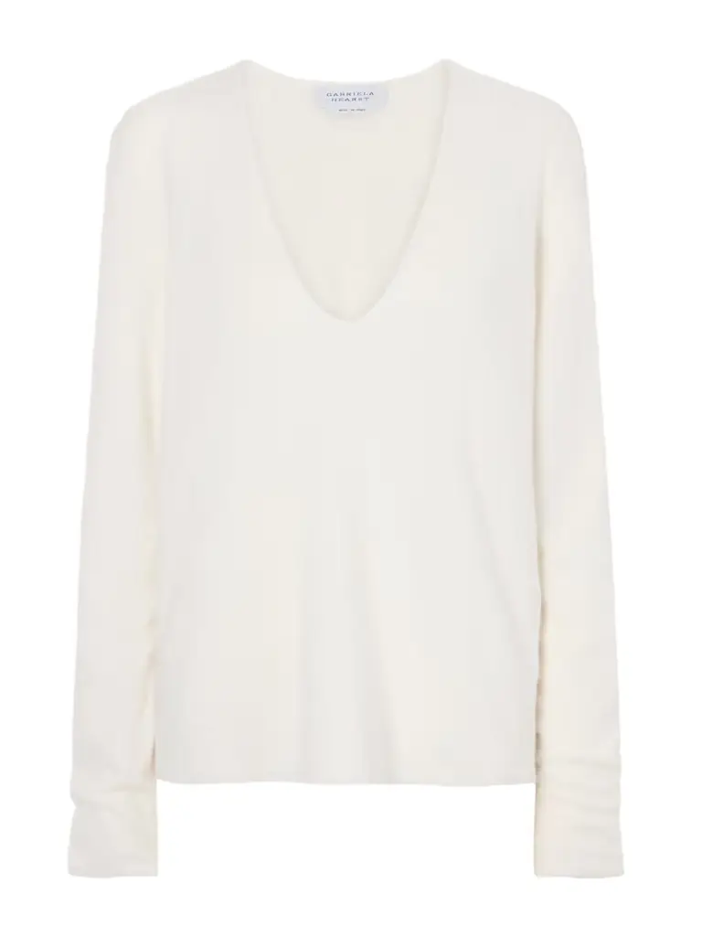 Gabriela Hearst Orlith Cashmere And Silk-blend Sweater