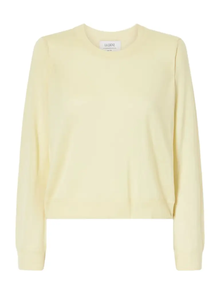 La Ligne Ben Silk, Wool And Cashmere-blend Sweater