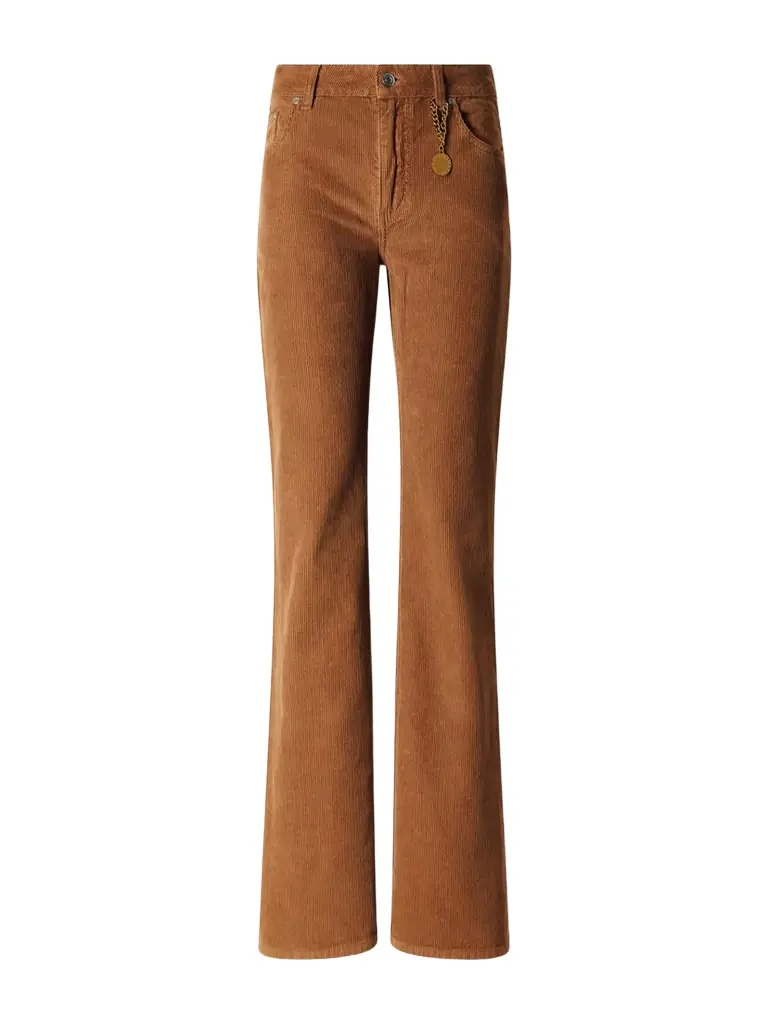 Stella McCartney Cotton-corduroy Flared Pants