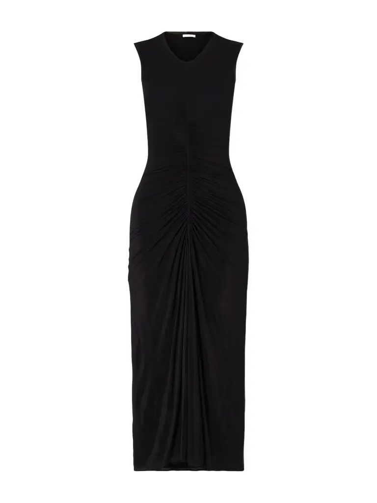 FFORME Gisela Ruched Jersey Midi Dress