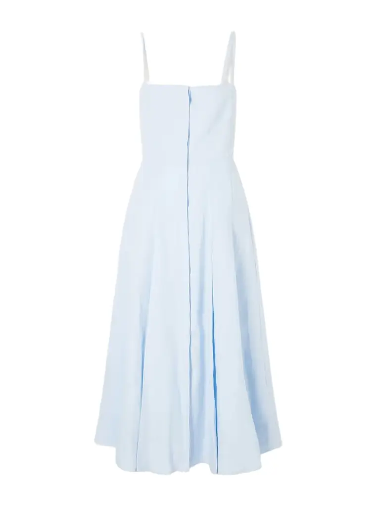 Gabriela Hearst Magritte Linen Midi Dress