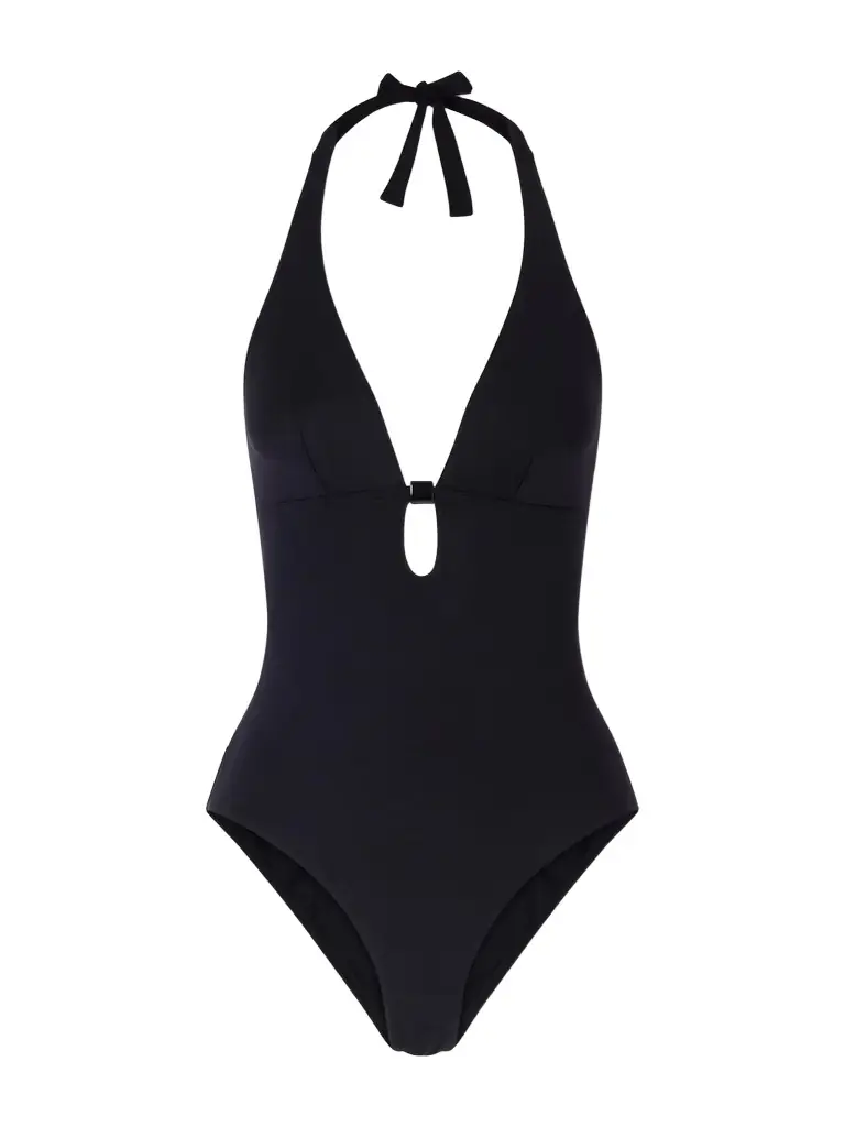 Eres Harmony Embellished Cutout Swimsuit