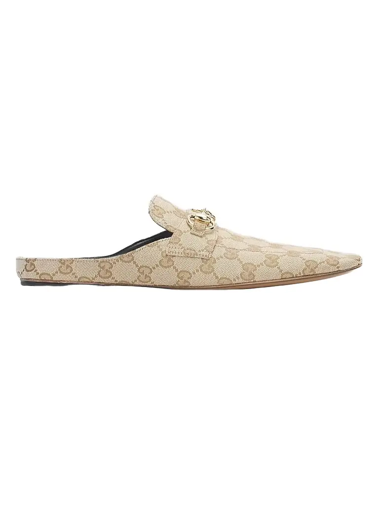 Women's Ragazzo GG Canvas Mules - Vintage Sand