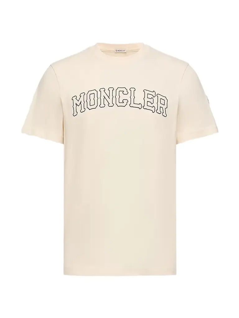 Moncler Men's Crewneck T-Shirt in Cotton -