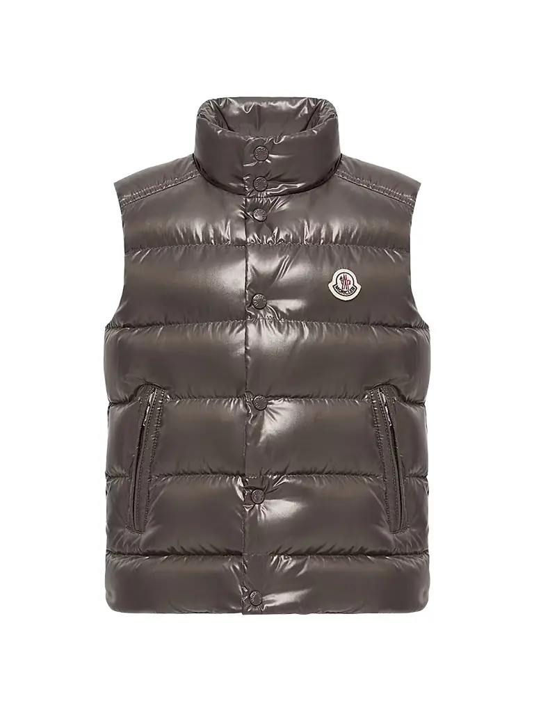 Moncler Little Boy's & Boy's Tib Puffer Vest - Gray