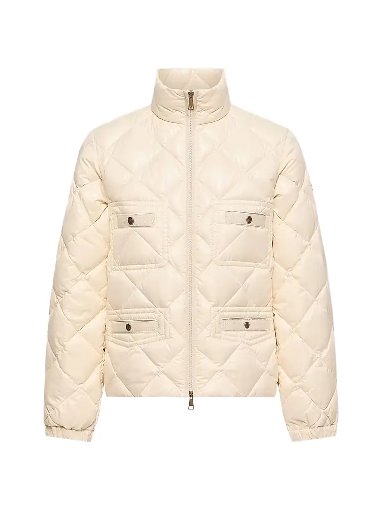 Moncler Women's Lavaret Puffer Coat - White