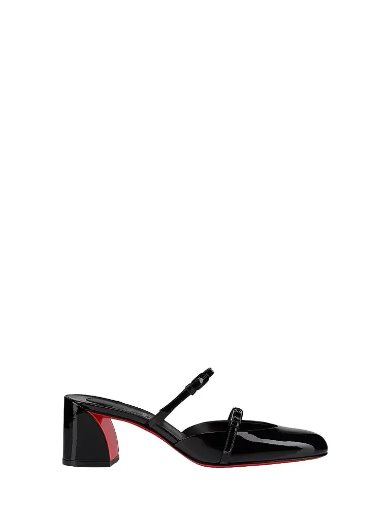 Christian Louboutin Women's Jane Nina 55MM Mules - Black