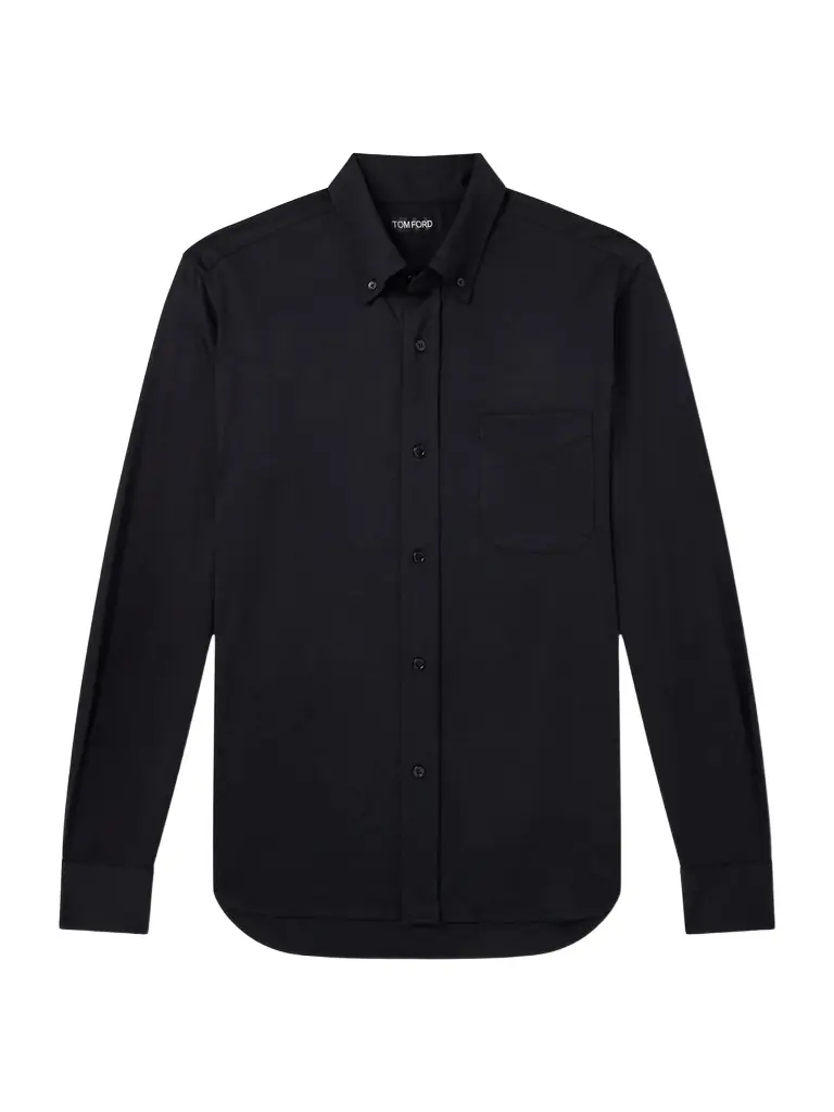 Tom Ford Silk and Cotton-Blend Shirt - Men