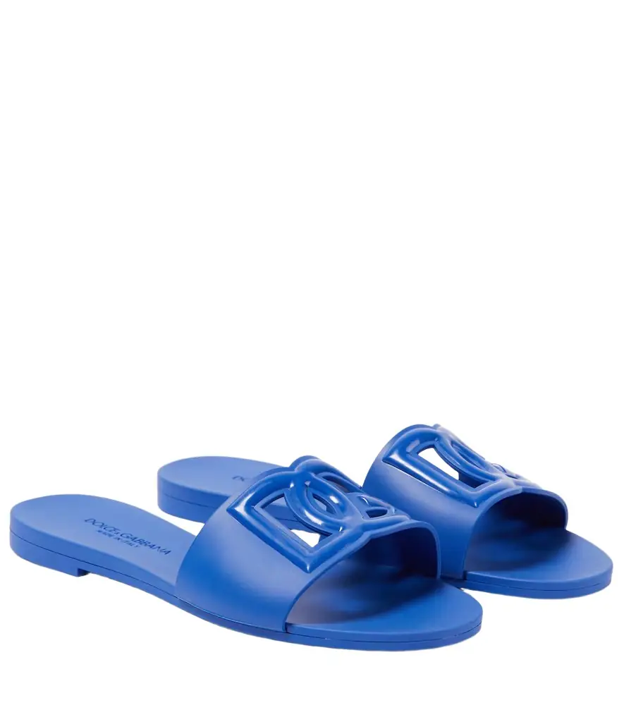 Dolce & Gabbana DG cutout slides - Women's Shoes