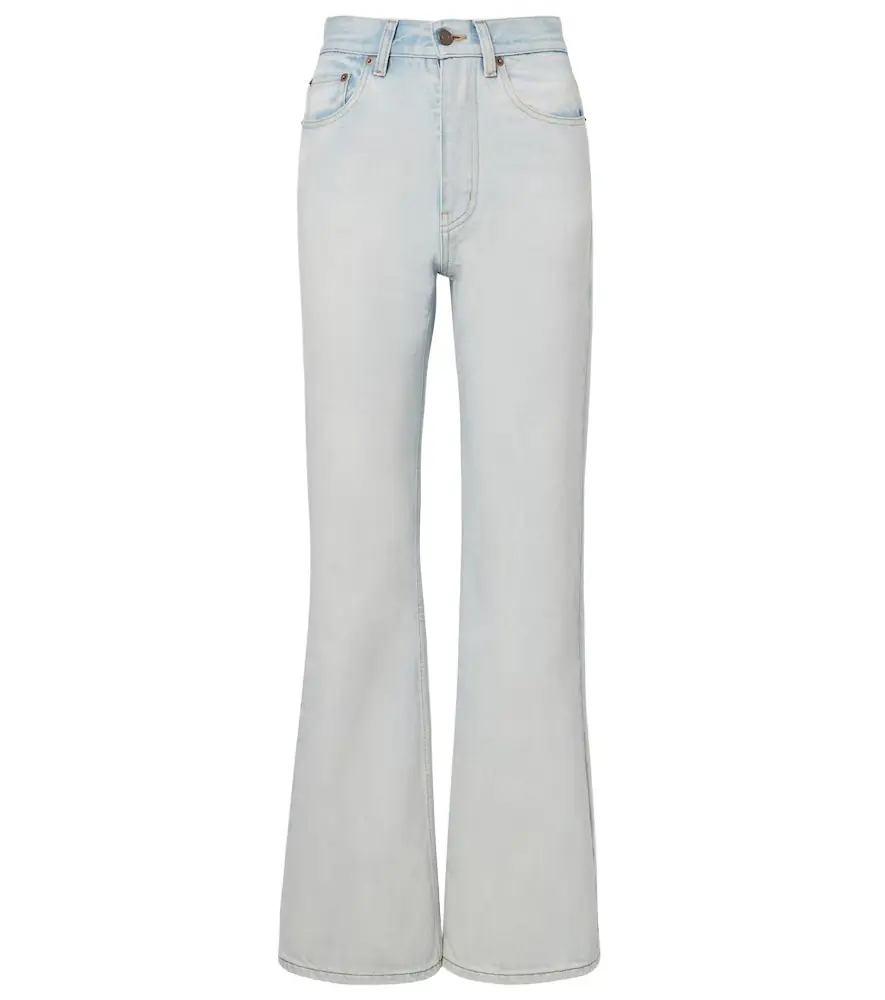 Chloe Chloé Faded wide-leg jeans - Women's Clothing