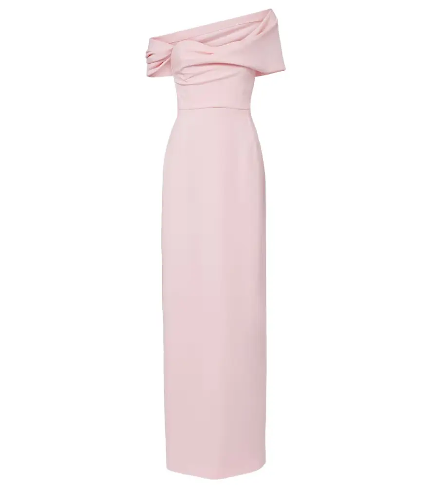 Carolina Herrera Sofia crêpe bustier gown - Women's Clothing