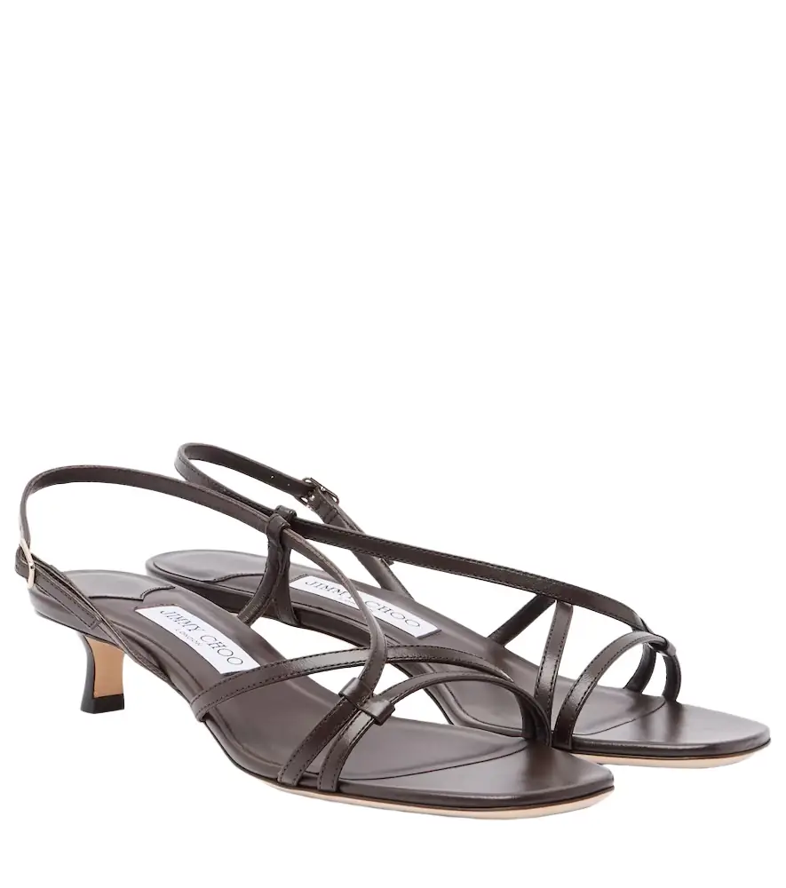 Jimmy Choo Farris leather sandals