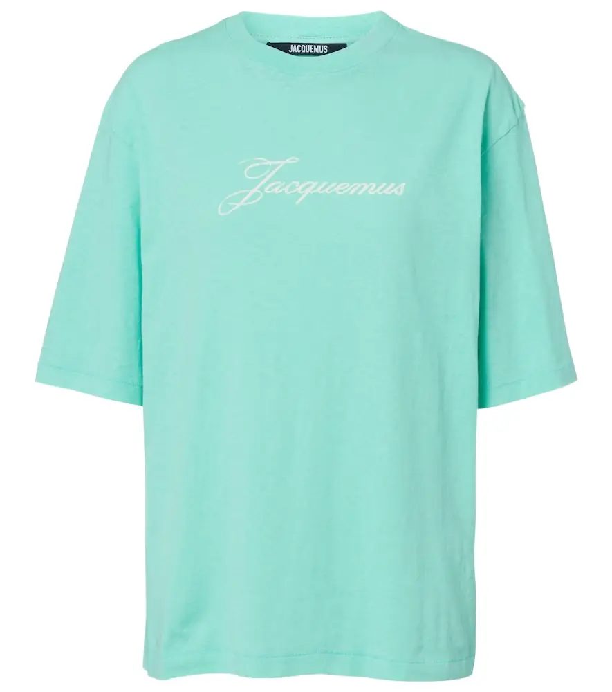 Jacquemus Logo cotton and hemp jersey T-shirt - Women's Clothing