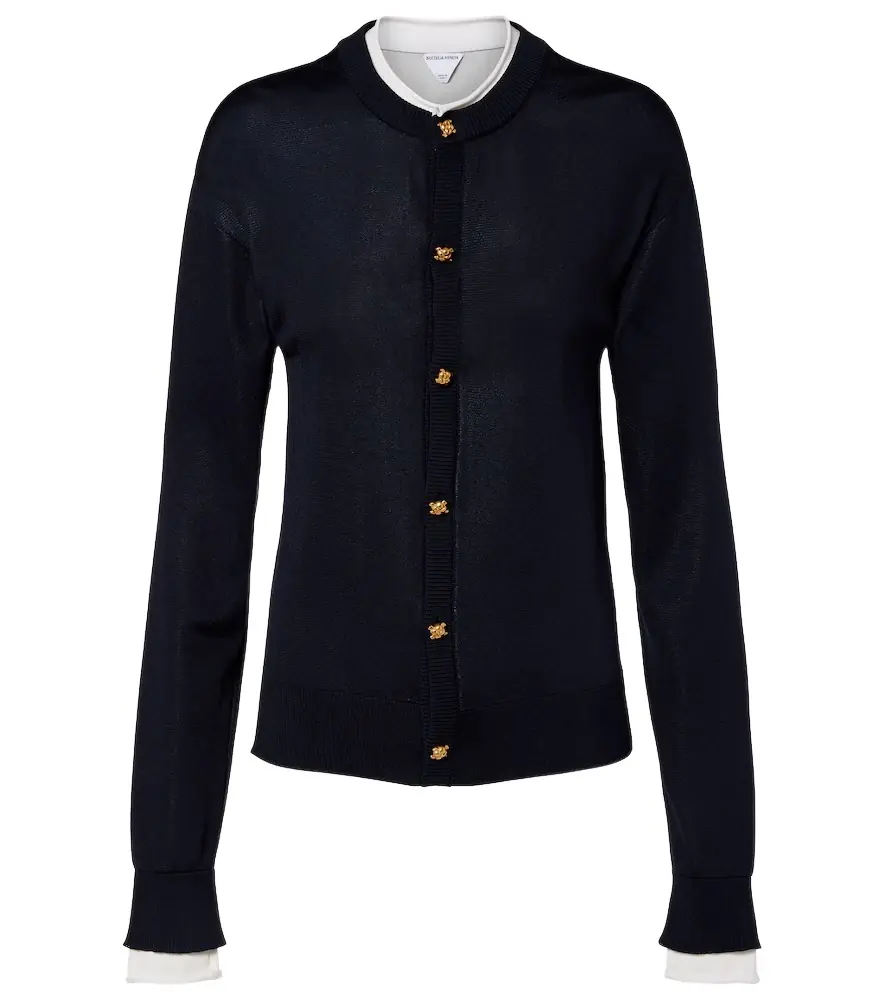 Bottega Veneta Silk cardigan