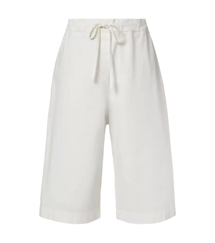 The Row Faldra cotton Bermuda shorts