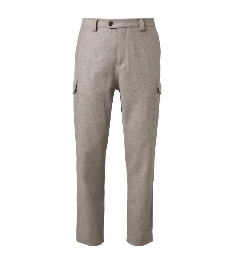 Brunello Cucinelli Wool tapered pants