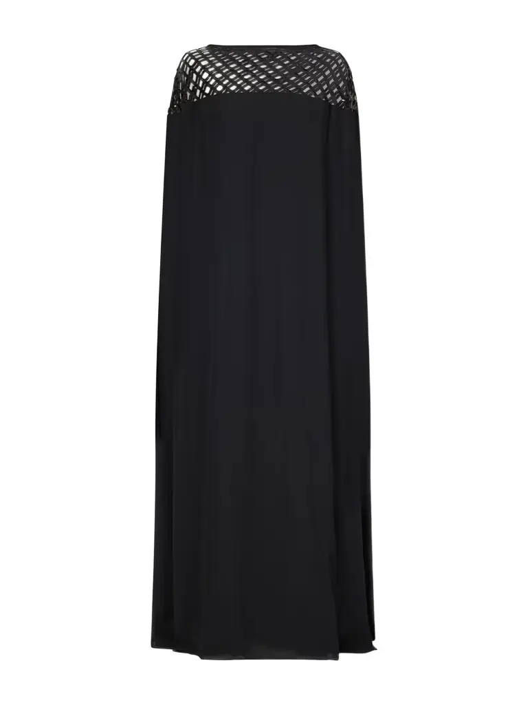 Dima Ayad Sequin-embellished Crepe Gown