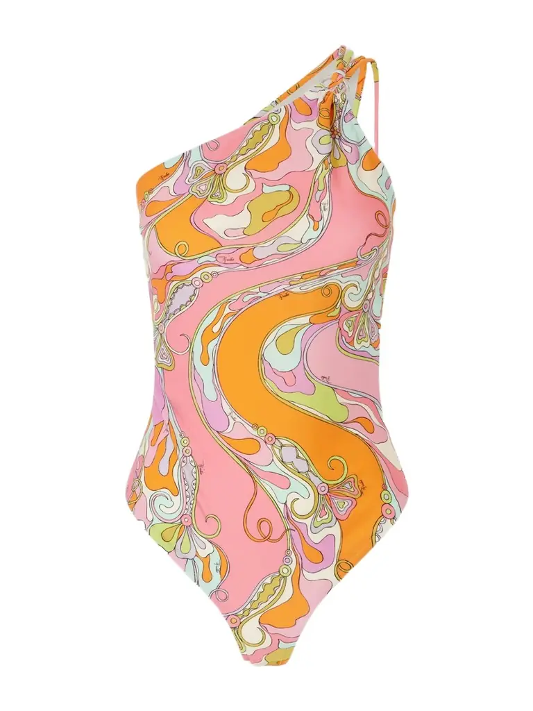 PUCCI Embellished Printed Swimsuit