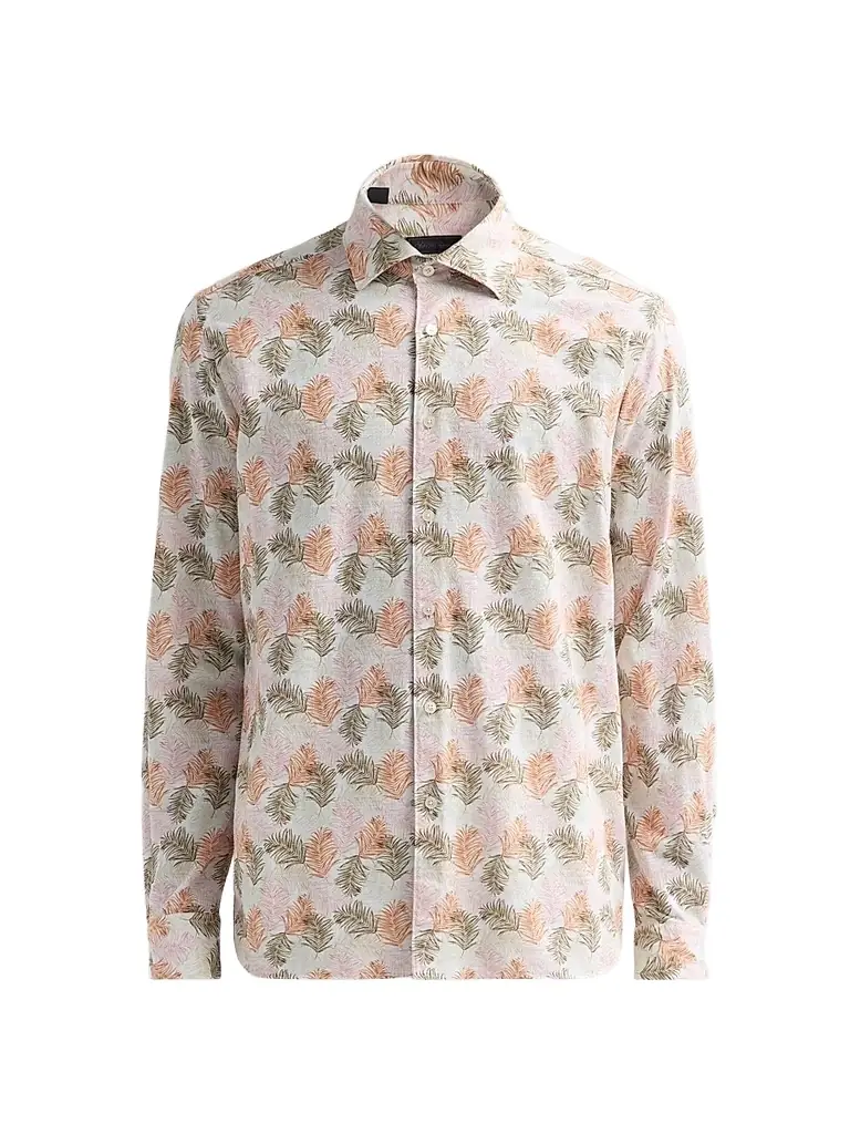 saks fifth avenue dress shirts Saks Fifth Avenue Men's Cotton Classic Dress Shirt - Light Blue