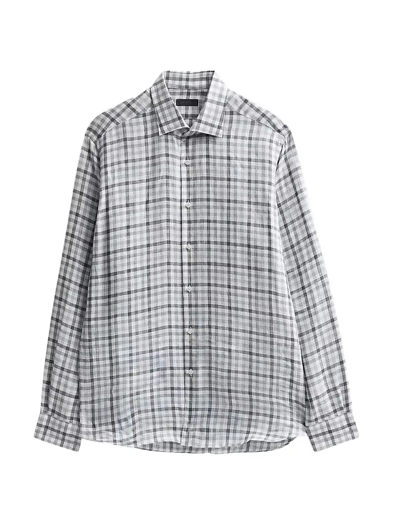 saks fifth avenue men's dress shirts Saks Fifth Avenue Dress Shirt Mens 15.5 32/33 Black Point Collar Long  Sleeve