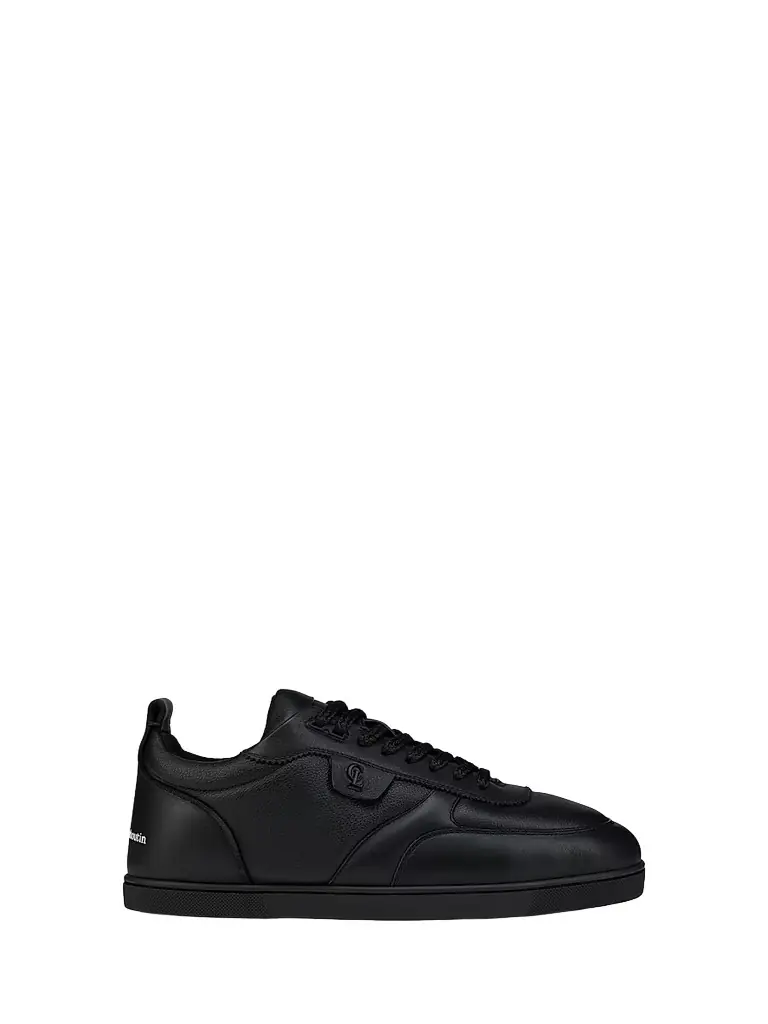 Christian Louboutin Men's SK VI Low-Top Sneakers - Black