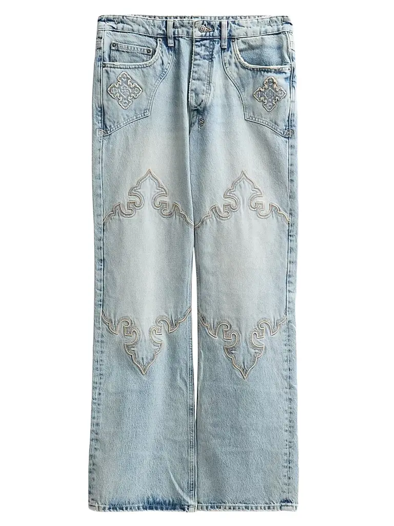 Ksubi Men's Toro Krystal Blue Bootcut Jeans - Denim