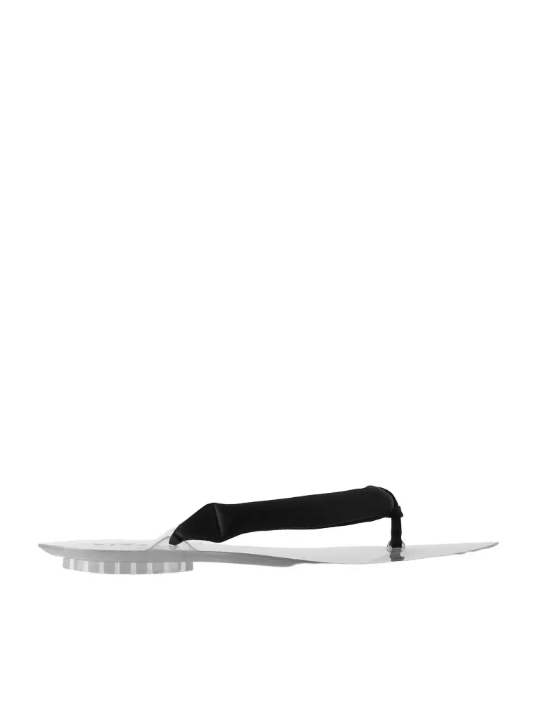 Alaïa Invisible Jelly satin-trimmed sandals
