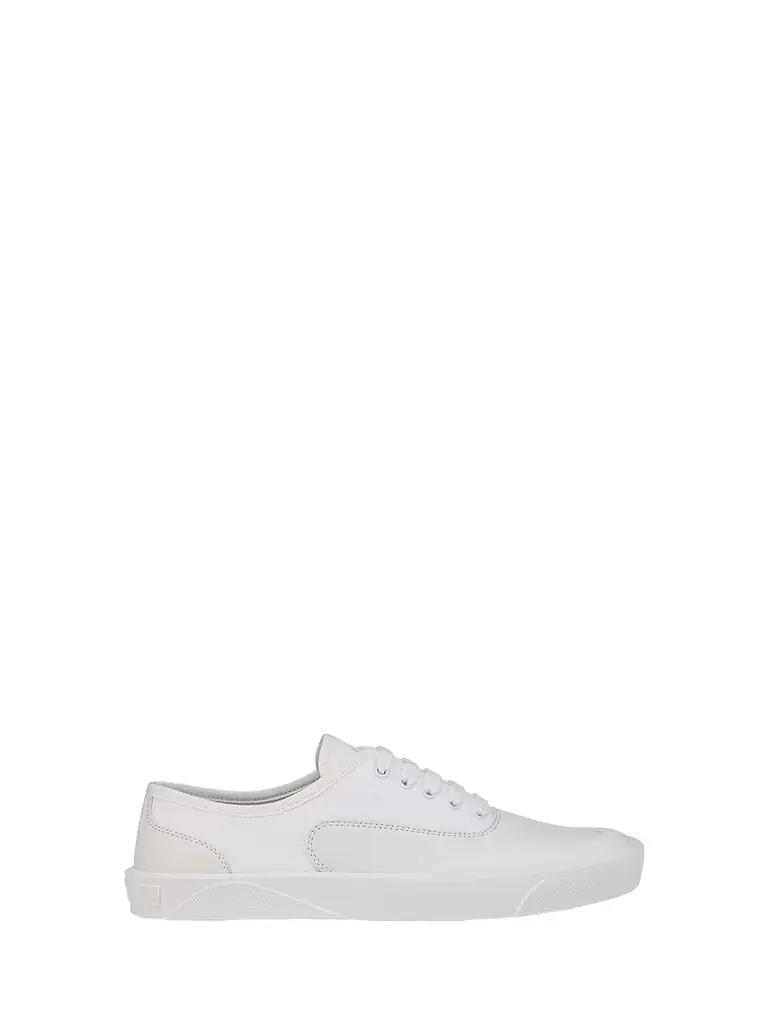 Christian Louboutin Men's Tactical Skate Low-Top Sneakers - White