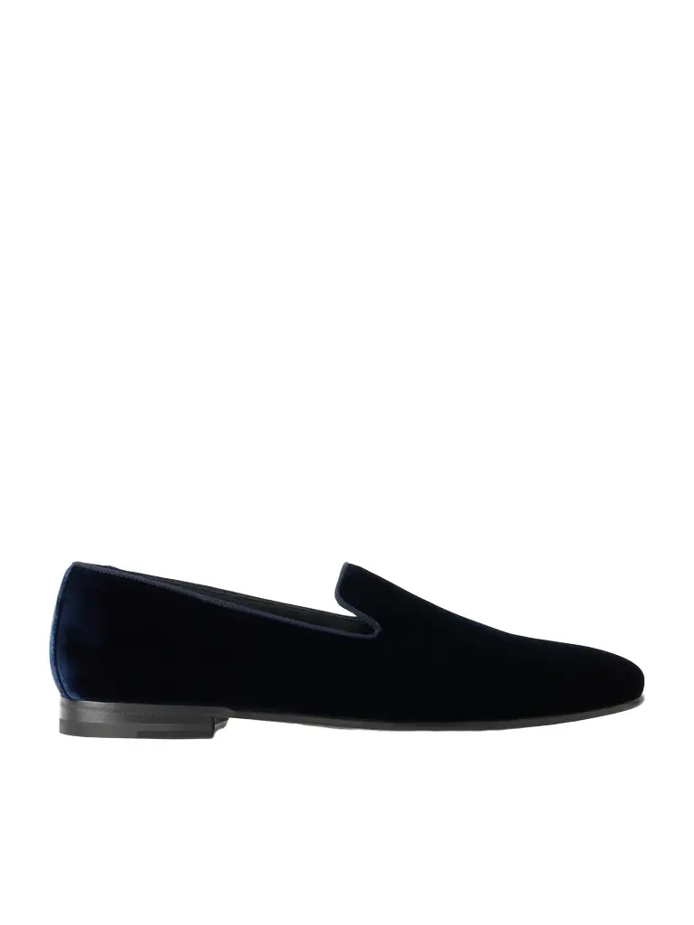 Manolo Blahnik Mario Velvet Loafers - Men - Women's Shoes