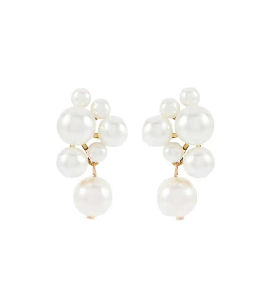 Jennifer Behr Perlita faux pearl earrings