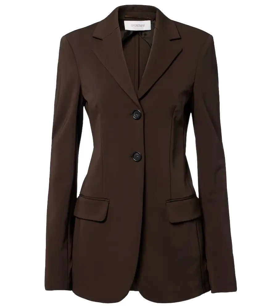 Sportmax Single-breasted blazer