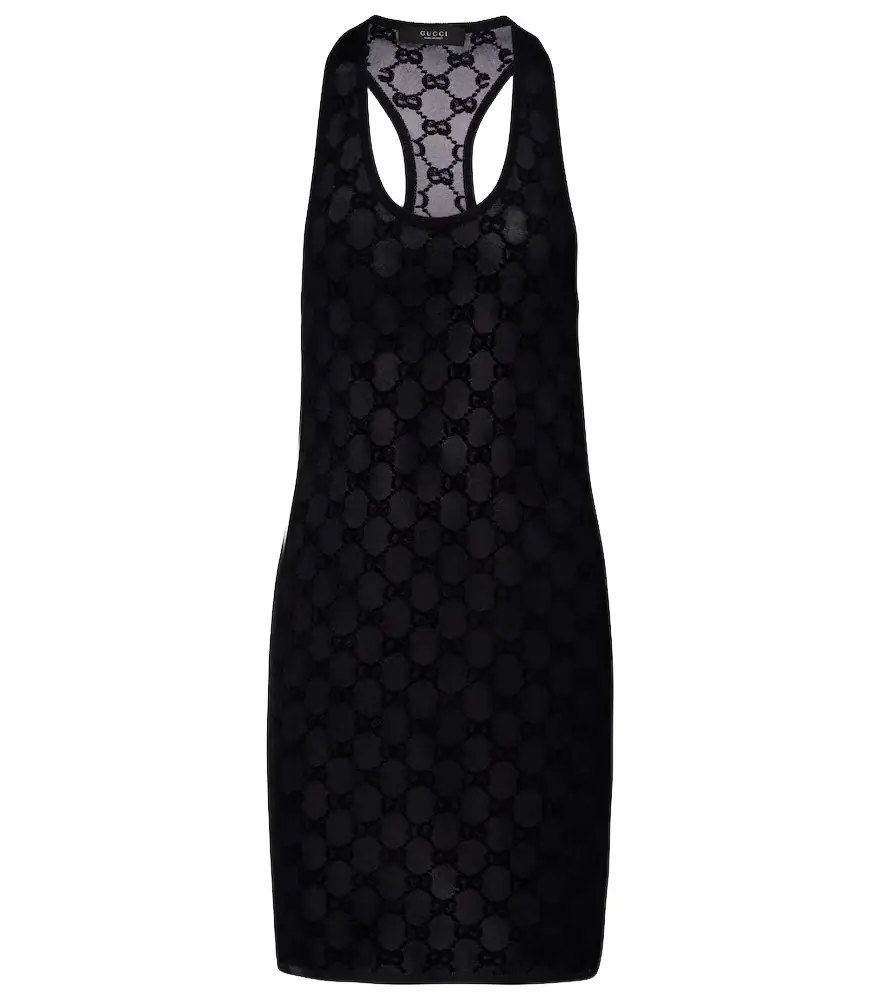 Gucci GG crêpe minidress