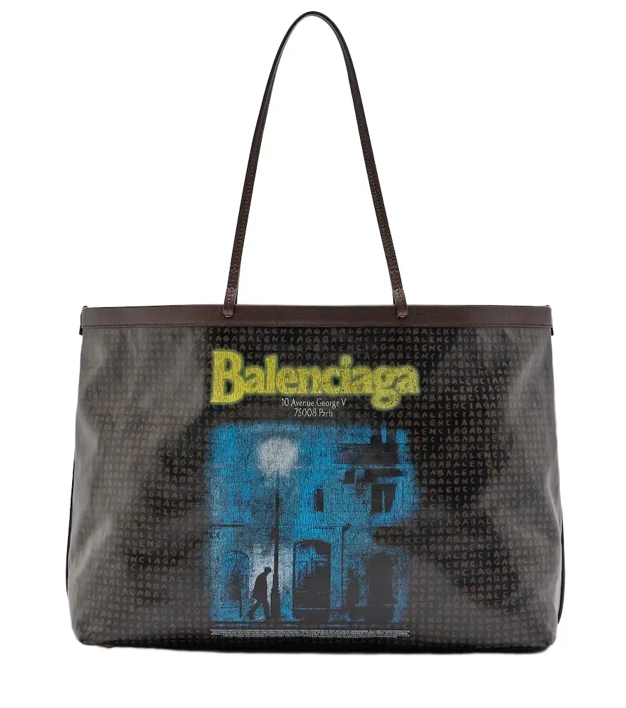 Balenciaga Select Large leather tote bag