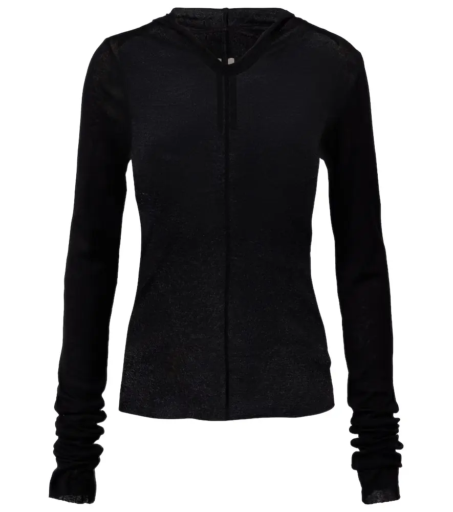 Rick Owens Cotton jersey top
