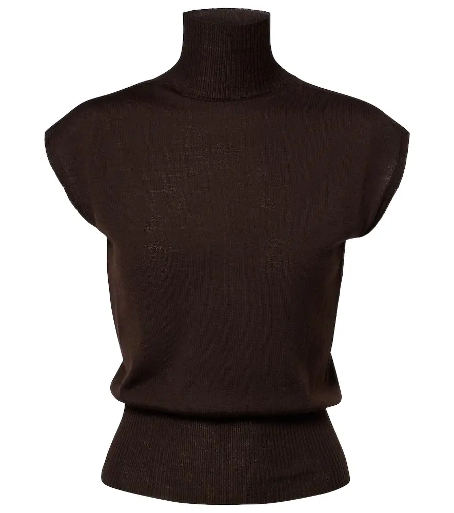 Rick Owens Virgin wool turtleneck sweater