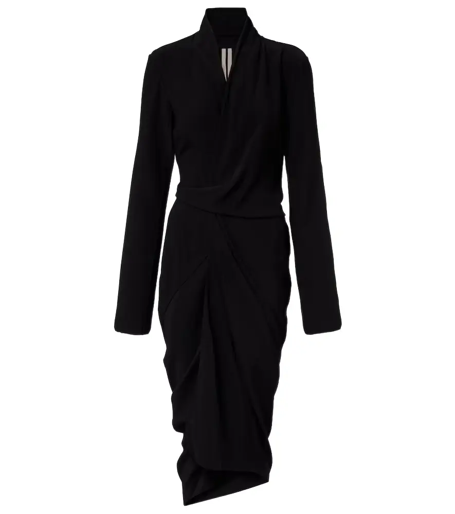 Rick Owens Draped wrap dress